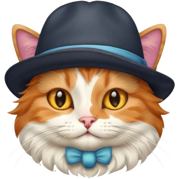 Katze mit Hut emoji