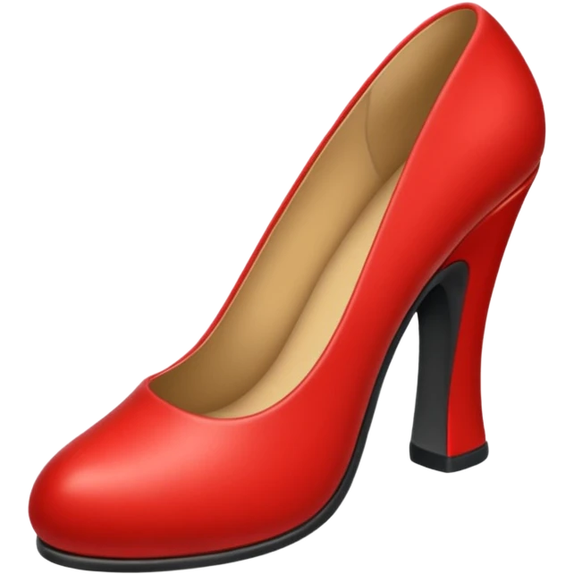 red shoe emoji