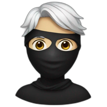 masked boy emoji