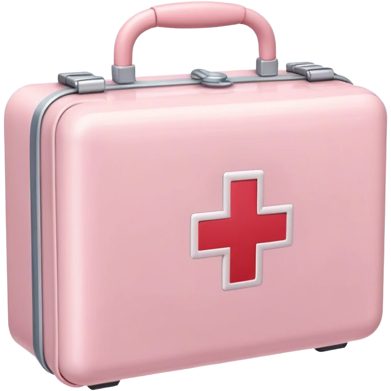 pastel pink first aid kit emoji