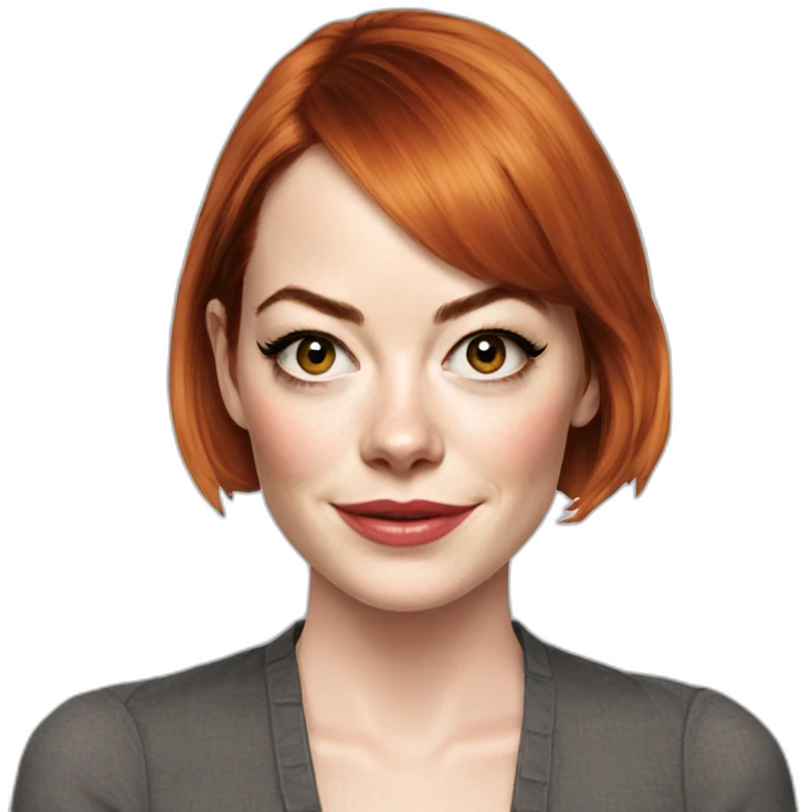 Emma Stone emoji