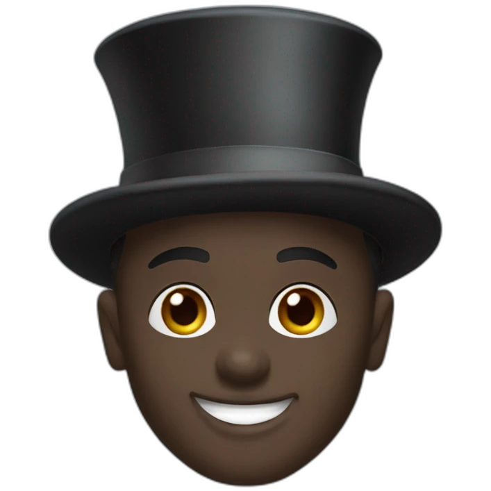 Sadio Mané with a top hat emoji