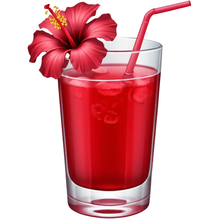 make hibiscus juice emoji