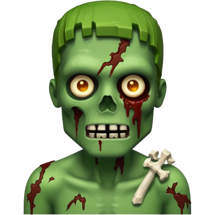 Zombie  minecraft  emoji