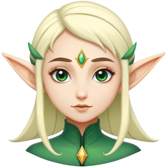 Sci-fi elf emoji