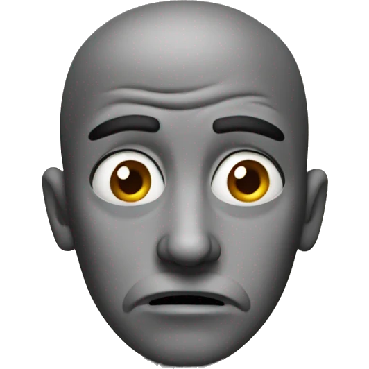 A disgusted person  emoji