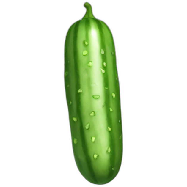 a flying cucumber emoji