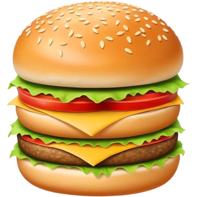 hamburger buns emoji