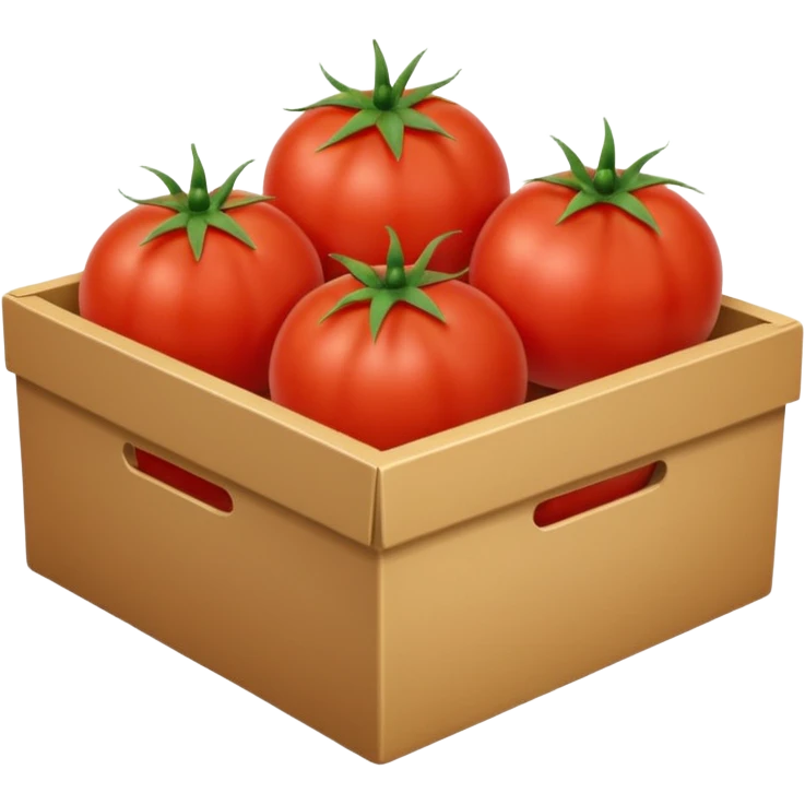 A box of tomatoes emoji