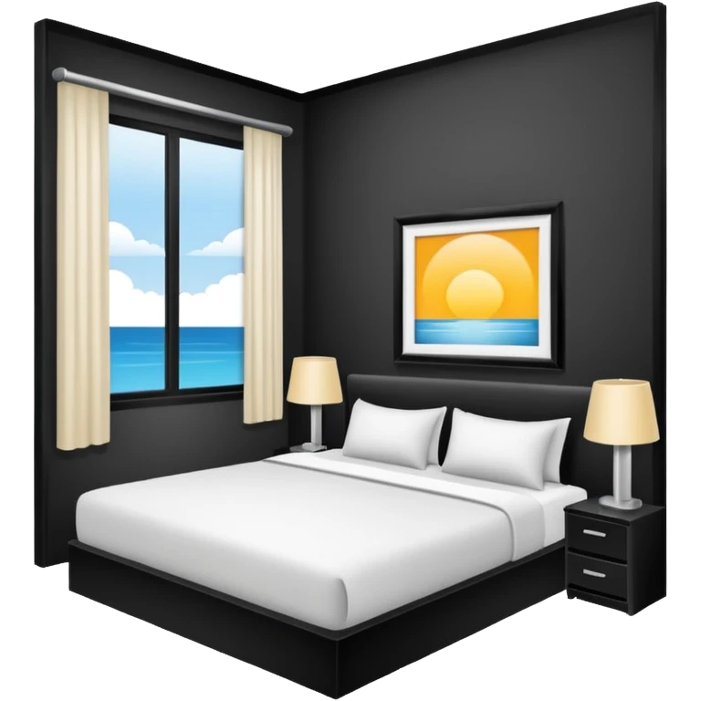hotel room emoji