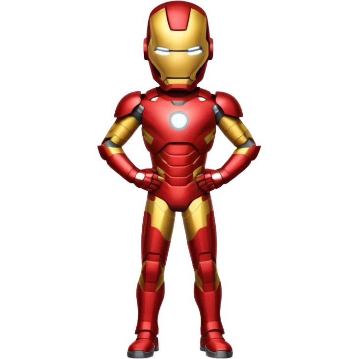 Do just Ironman standing up with arms crossed emoji