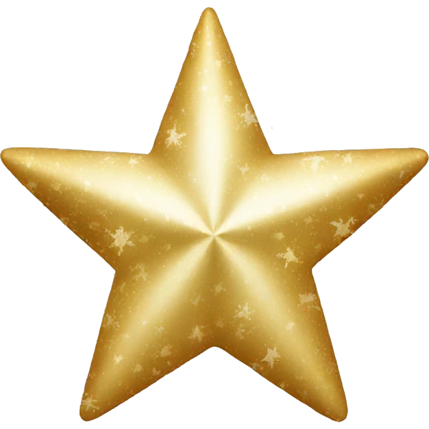christmas decoration star emoji