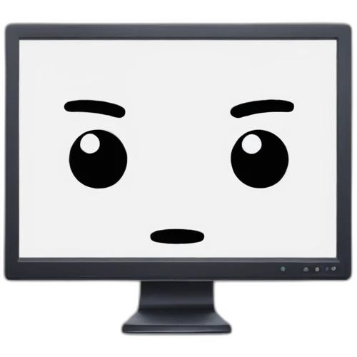 programming code on a monitor emoji