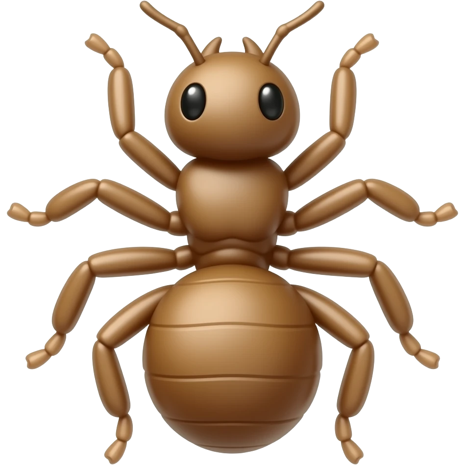 Un ácaro emoji