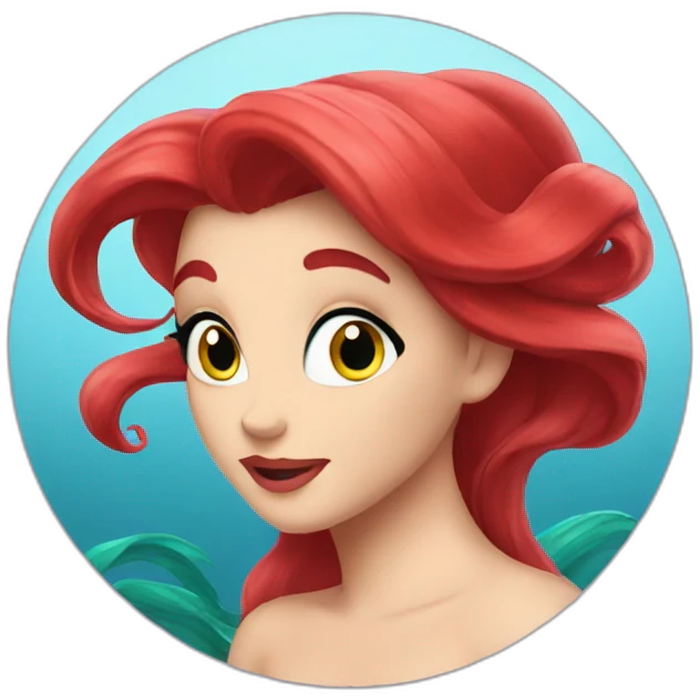 Beautyful Ariel emoji