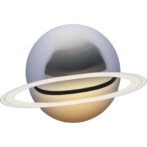 Saturn  emoji