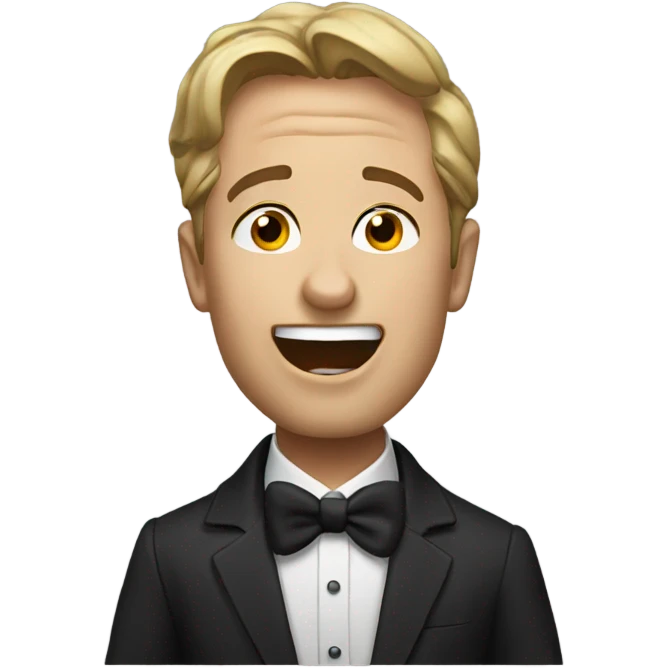 James Marriot singing emoji