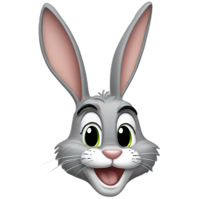 Bugs bunny emoji