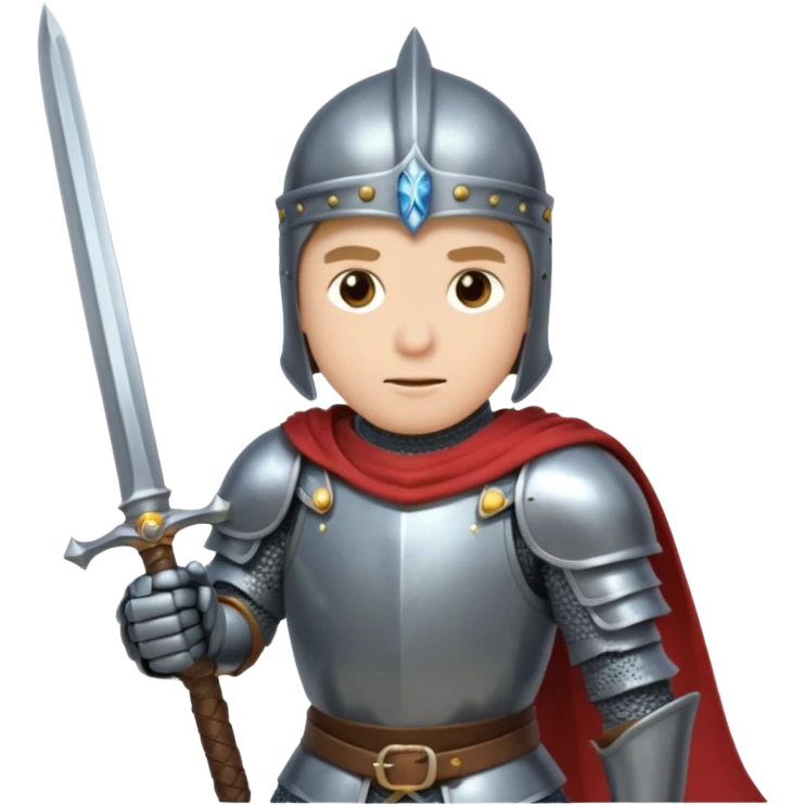  a knight wielding magic sword emoji