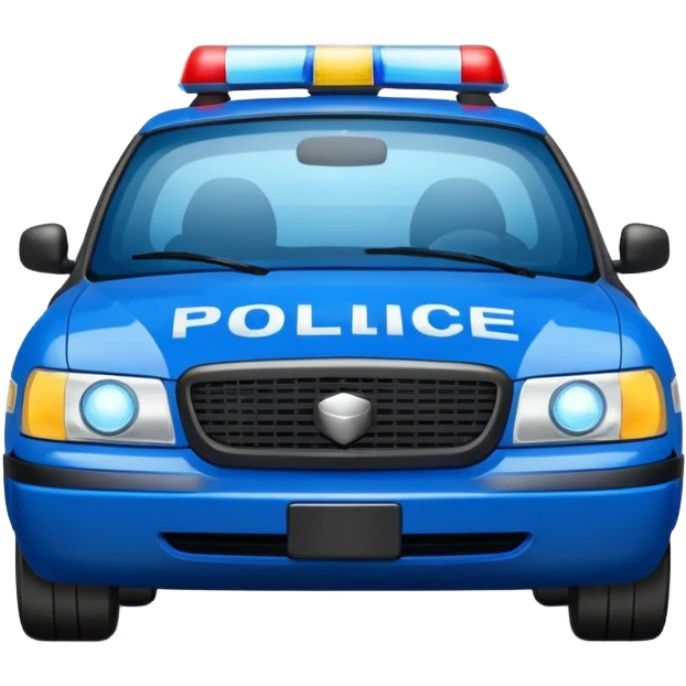 Polizei-Blaulicht emoji