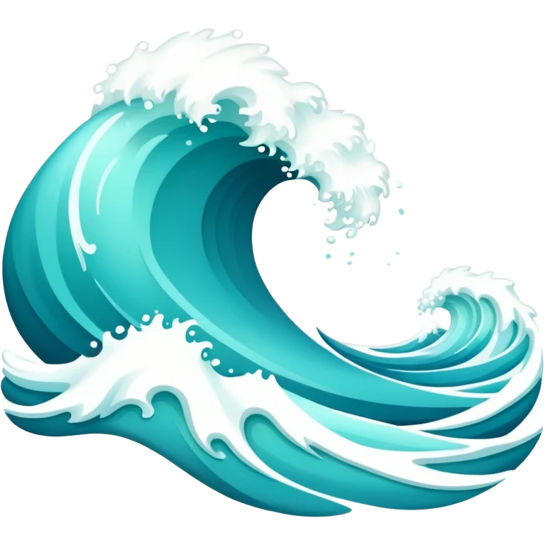 ocean waves emoji