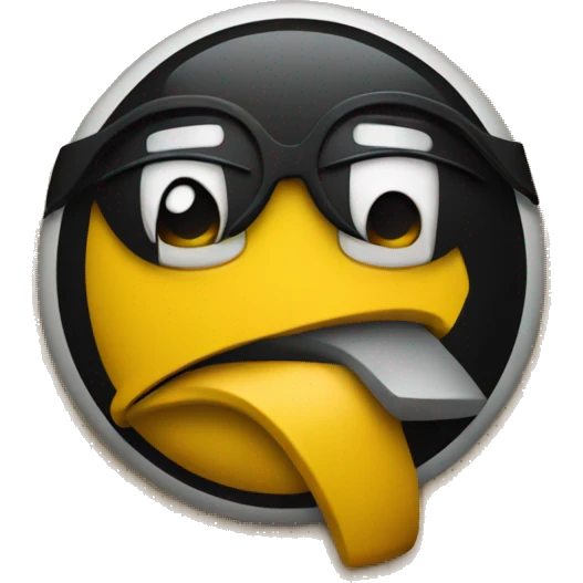 Emoji with Iowa hawkeyes logo emoji
