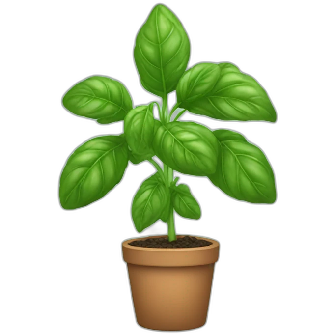 basil plant emoji