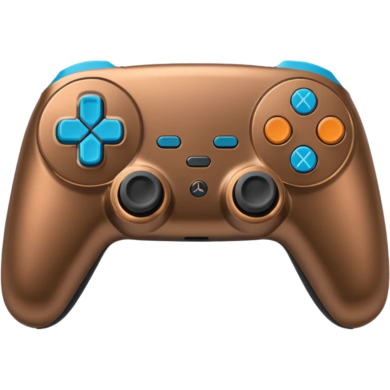 joystick ps5 colore bronzo emoji