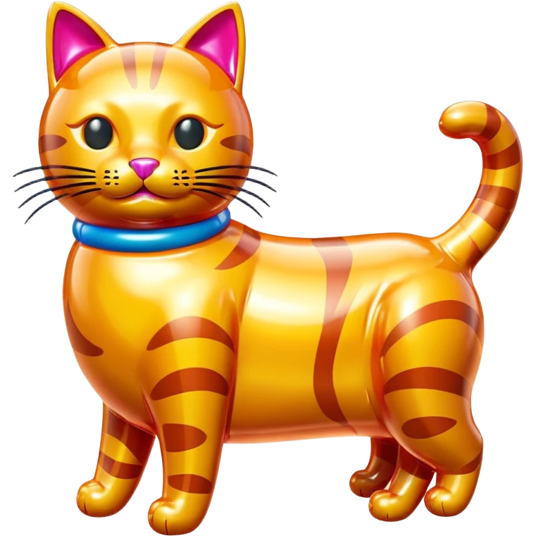  SPAM meat jeff koons style inflatable cat sculpture  emoji
