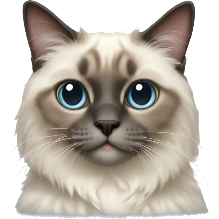 ragdoll shorthair cat emoji