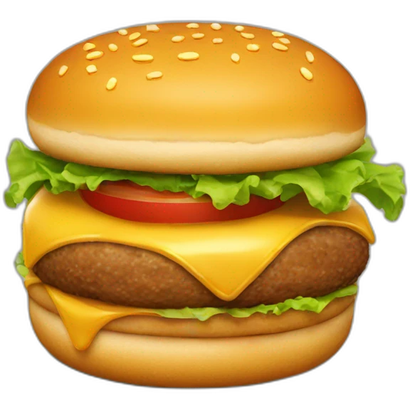 Fried Burger emoji