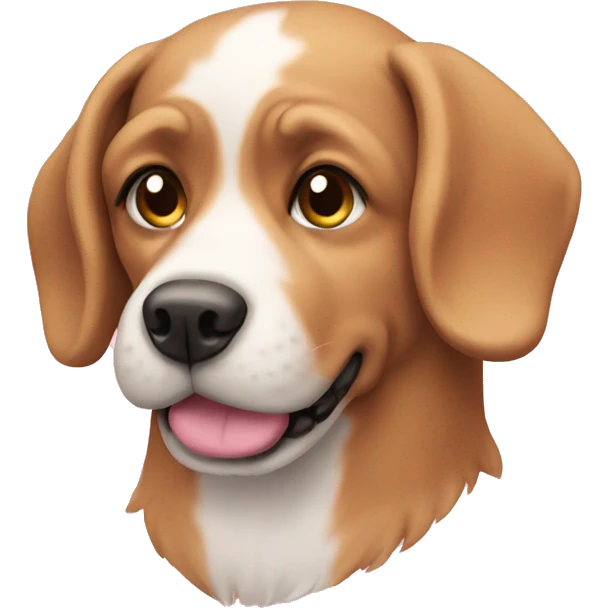 dog pink emoji