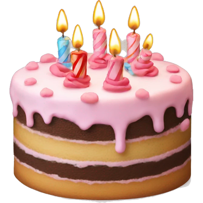 Birthday cake emoji