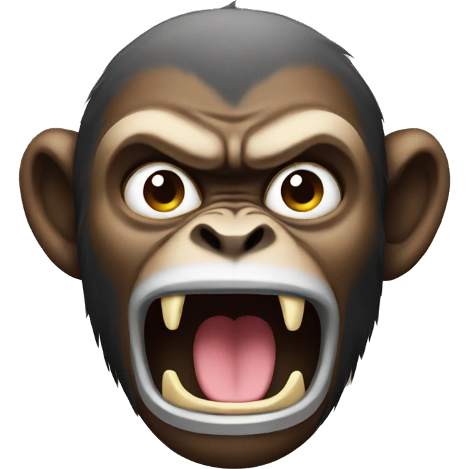 angry monkey emoji emoji