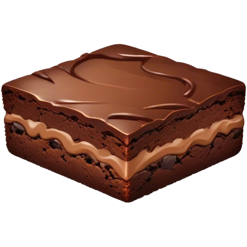 Brownie  emoji