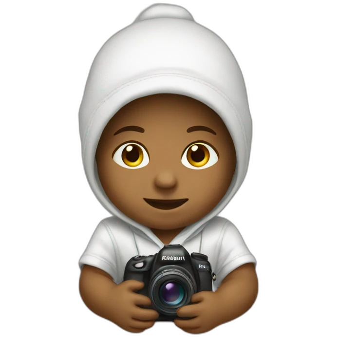 Photographer newborn emoji