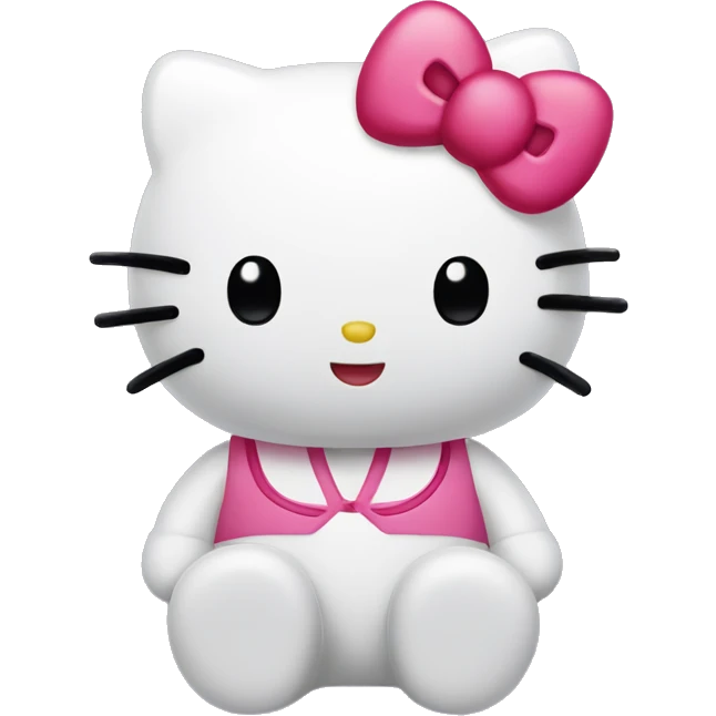Hello kitty with a Grada emoji