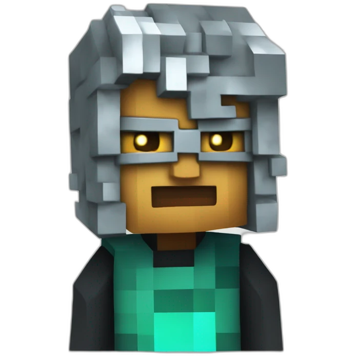 Minecraft hacker emoji