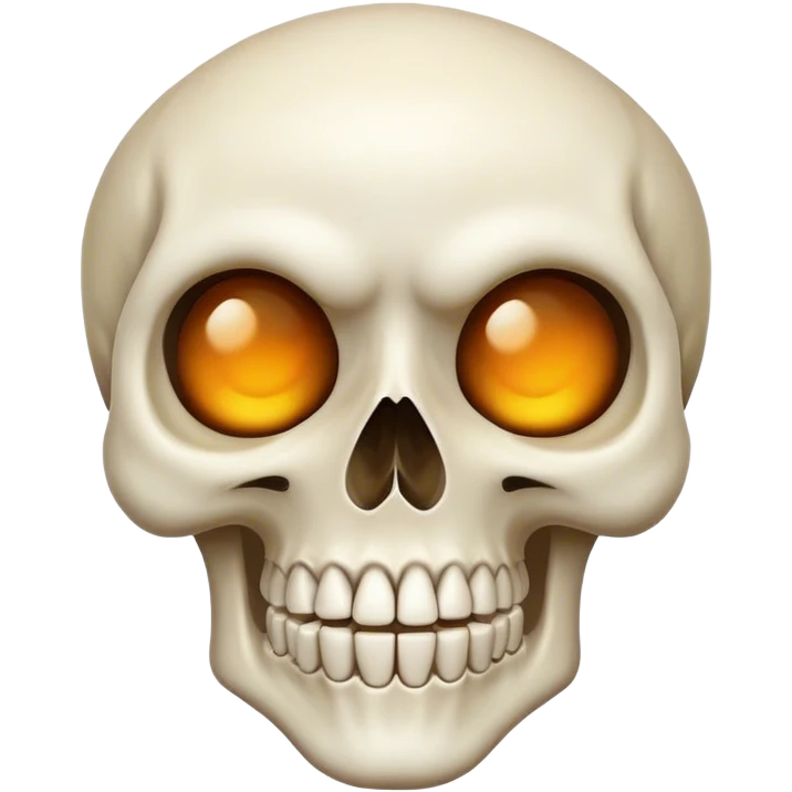 winking skull face emoji