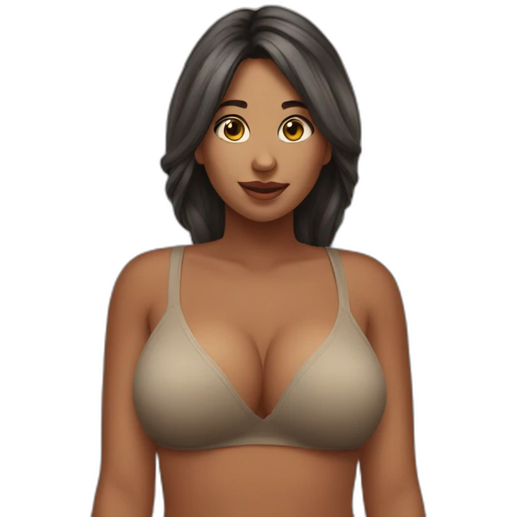 clearly not big boobs emoji