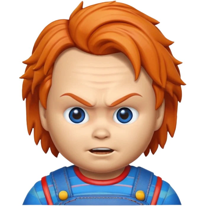 Un emojin de chuky emoji