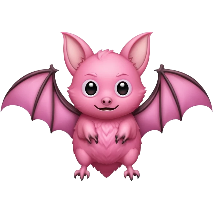 Pink bat emoji emoji