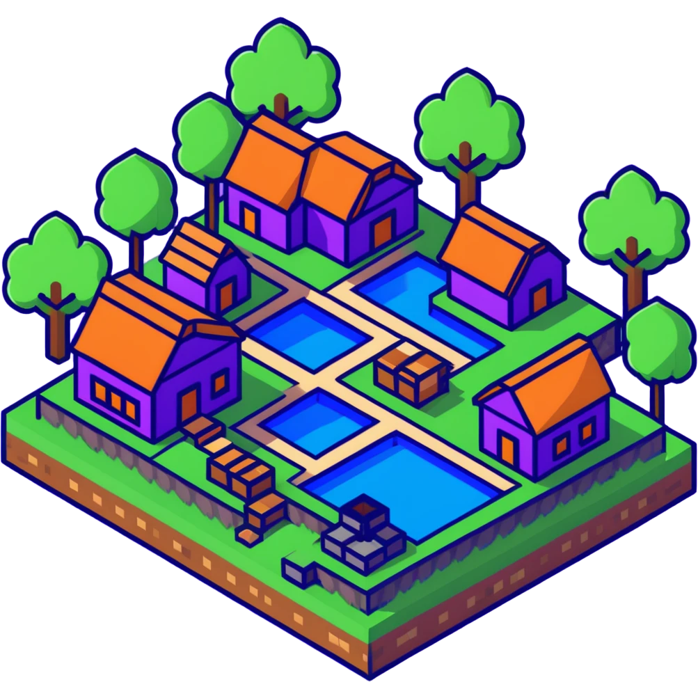 Minecraft village emoji