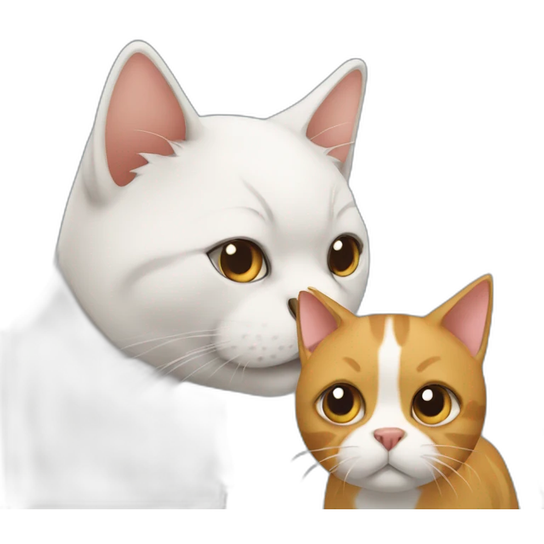 cat with dog emoji