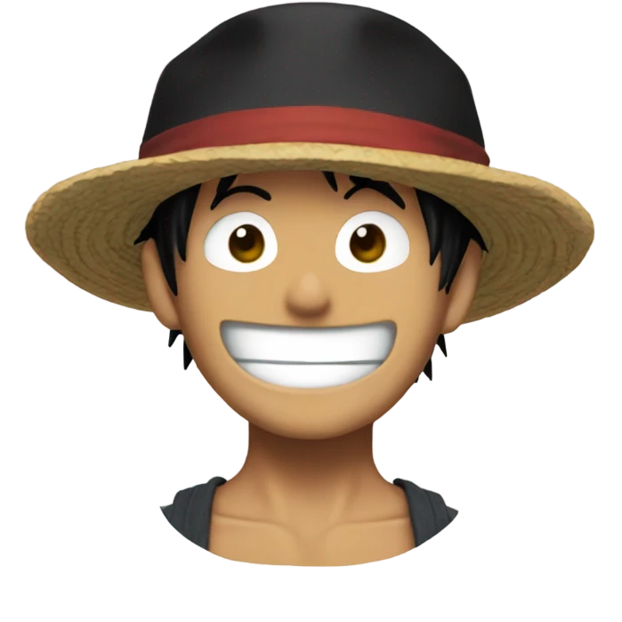 Luffy emoji