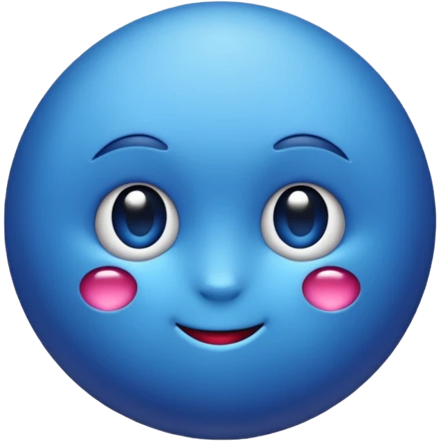 Un emoji myrtille mignon emoji