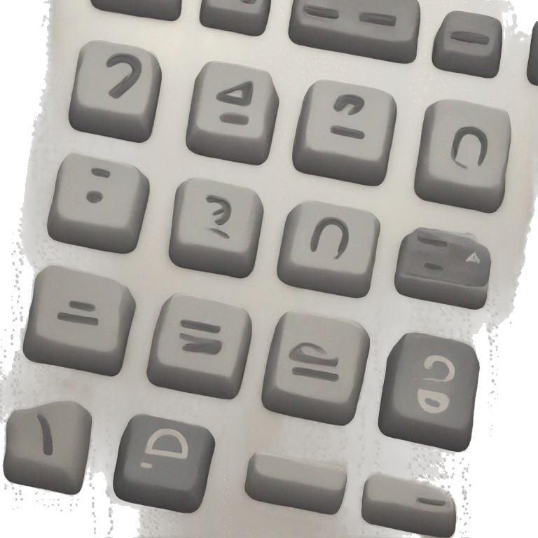 Keypad emoji