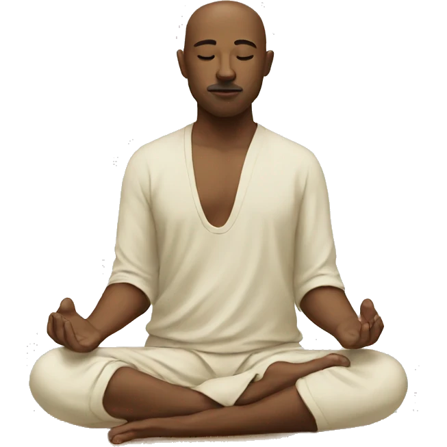 Meditation  emoji