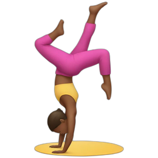 Handstand emoji