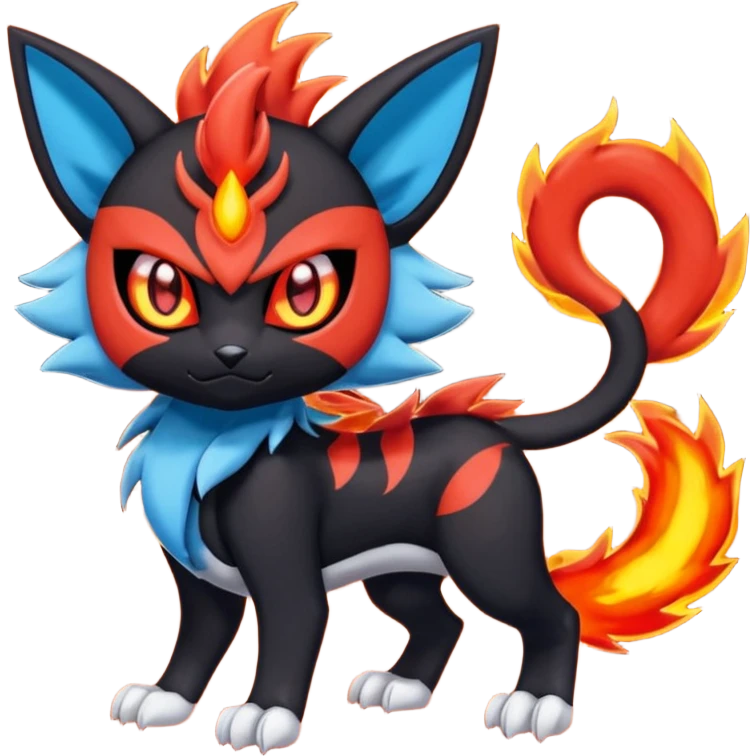 Meloetta-Litten-Guilmon-Darkrai-Pokémon-Fakémon-fusion-hybrid-creature emoji